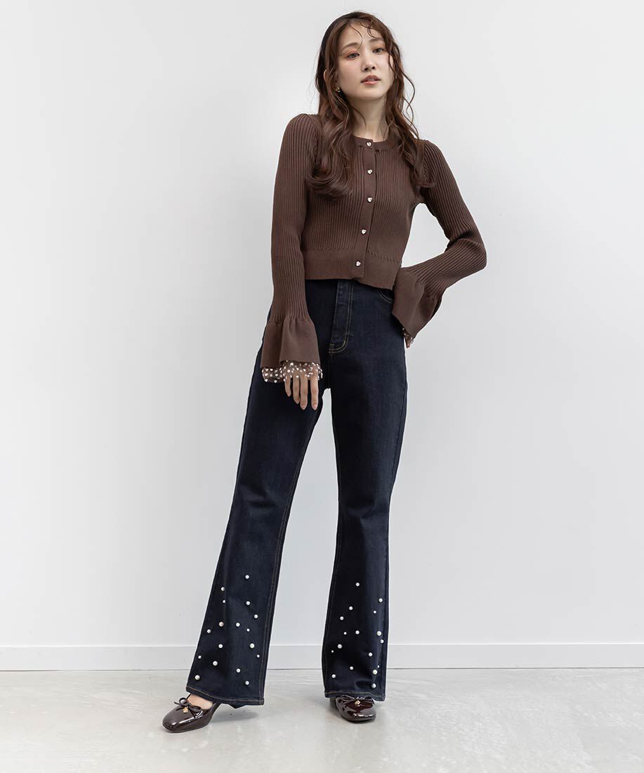  「モノグラムパーツメリージェーンパンプス」|パンプス|