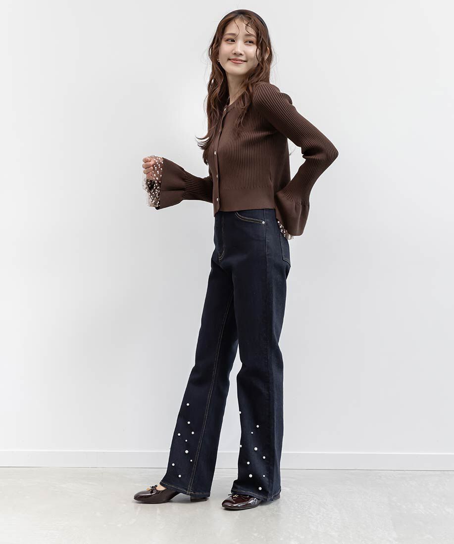  「モノグラムパーツメリージェーンパンプス」|パンプス|