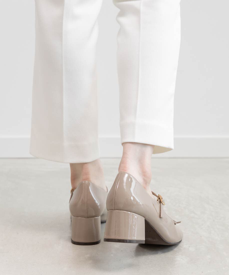  「モノグラムパーツメリージェーンパンプス」|パンプス|