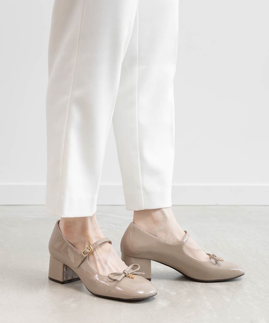  「モノグラムパーツメリージェーンパンプス」|パンプス|
