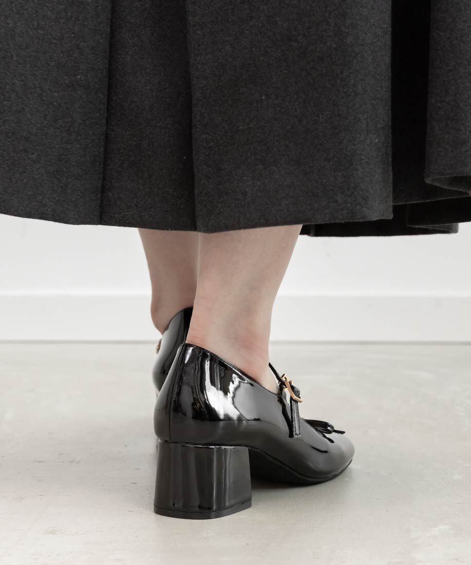  「モノグラムパーツメリージェーンパンプス」|パンプス|