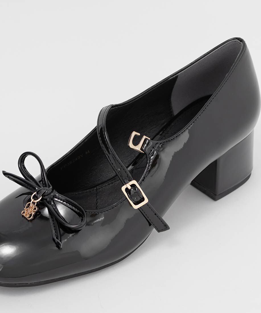  「モノグラムパーツメリージェーンパンプス」|パンプス|