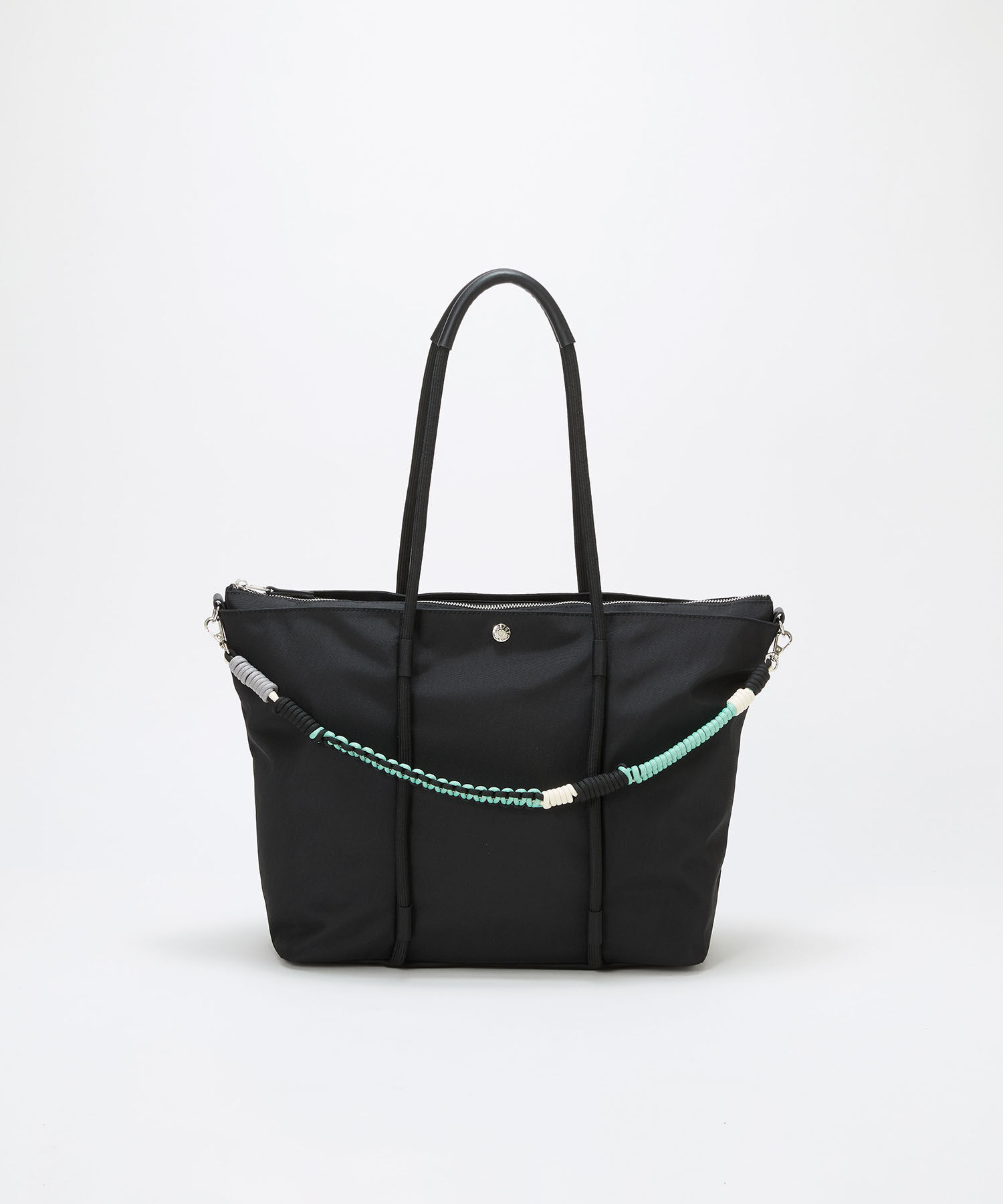 TOPKAPI BREATH「【Breath TOPKAPI】コードチャーム付き ビッグ トートバッグ」|トートバッグ|