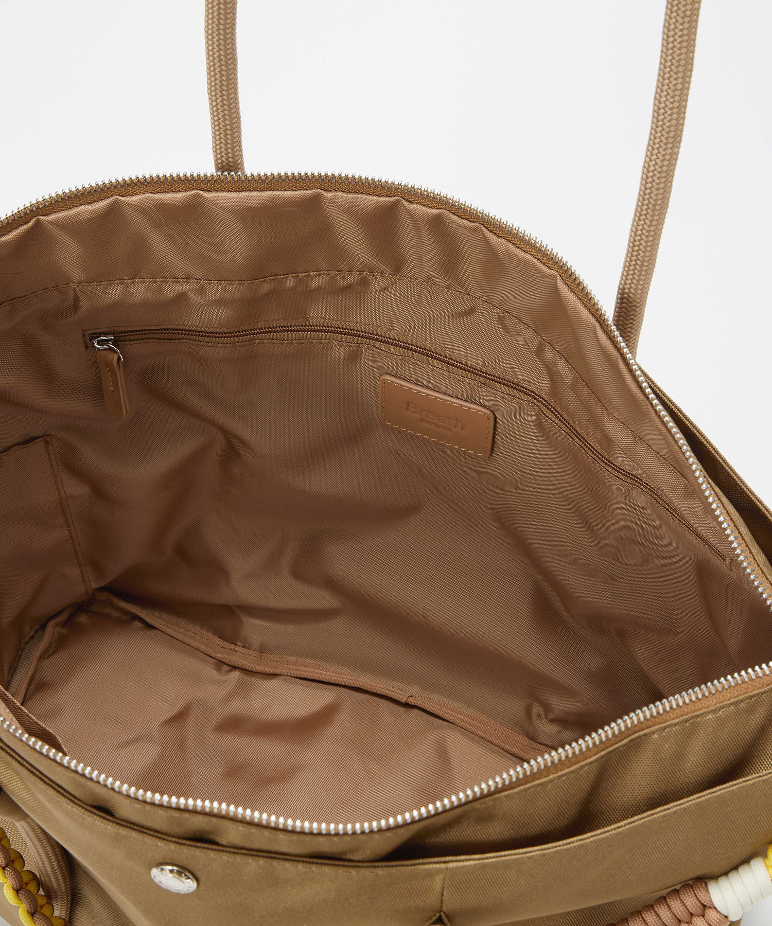 TOPKAPI BREATH「【Breath TOPKAPI】コードチャーム付き ビッグ トートバッグ」|トートバッグ|