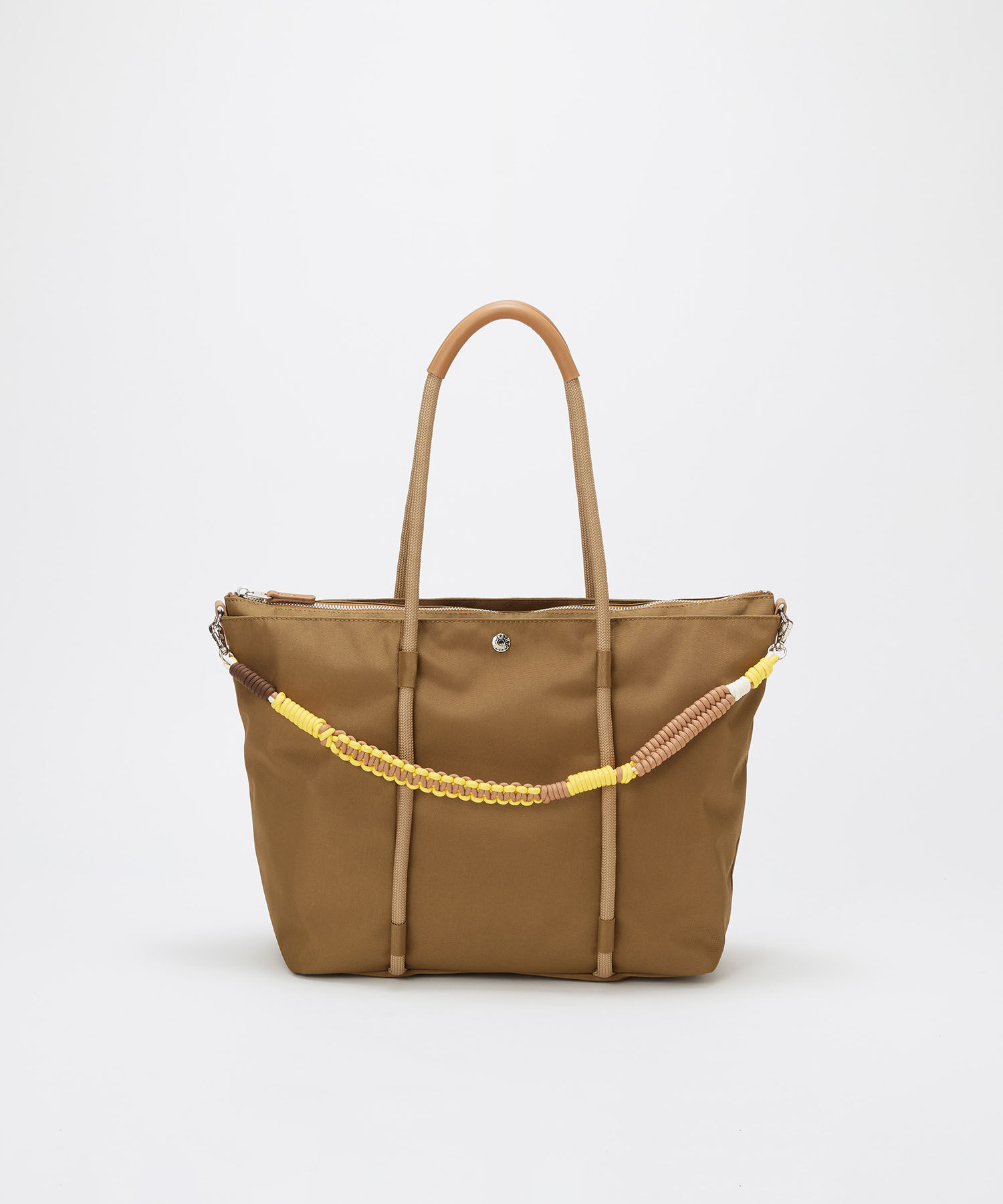 TOPKAPI BREATH「【Breath TOPKAPI】コードチャーム付き ビッグ トートバッグ」|トートバッグ|