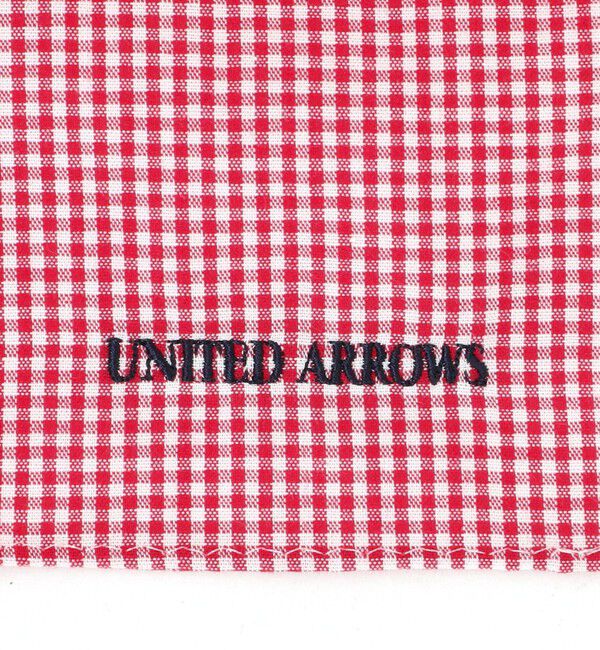 UNITED ARROWS「コットン チェック ハンカチ」|ハンカチ|