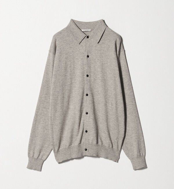 UNITED ARROWS「ピマコットン アルパカ ポロカラー カーディガン」|カーディガン|