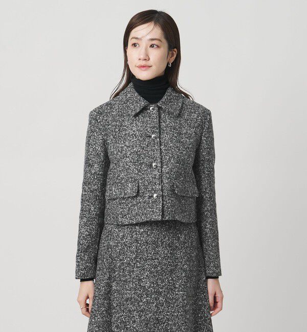 シルクネップ ツイードライク ジャケット（UNITED ARROWS）｜ルミネの