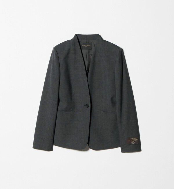 UNITED ARROWS「Vitale Barberis Canonico ノーラペルジャケット 26SS」|ノーカラージャケット|