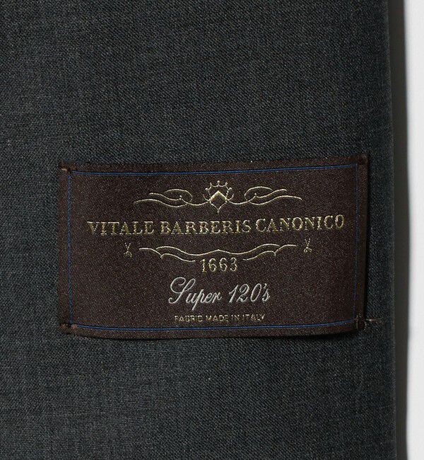 UNITED ARROWS「Vitale Barberis Canonico ノーラペルジャケット 26SS」|ノーカラージャケット|