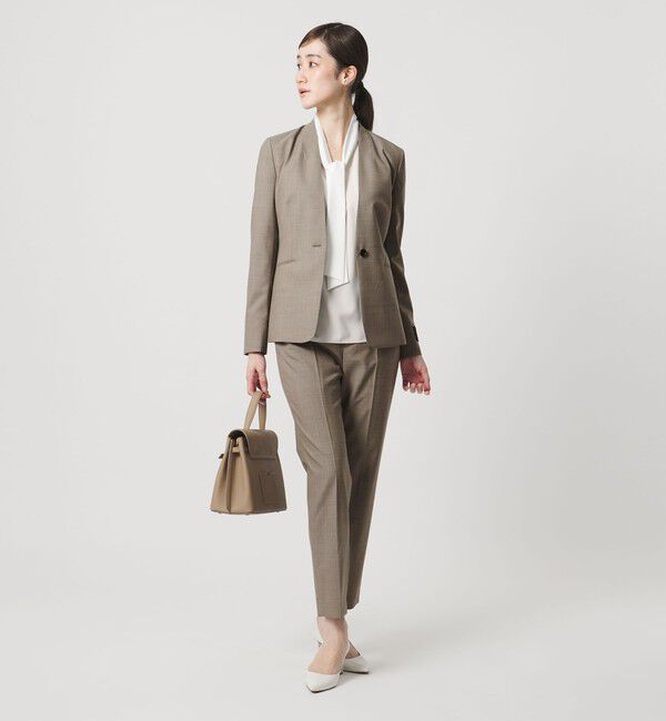 UNITED ARROWS「Vitale Barberis Canonico ノーラペルジャケット 26SS」|ノーカラージャケット|