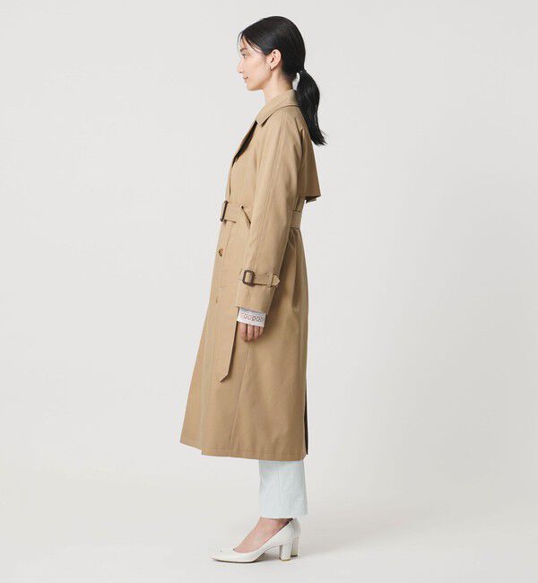 UNITED ARROWS「コットンギャバ トレンチコート」|トレンチコート|