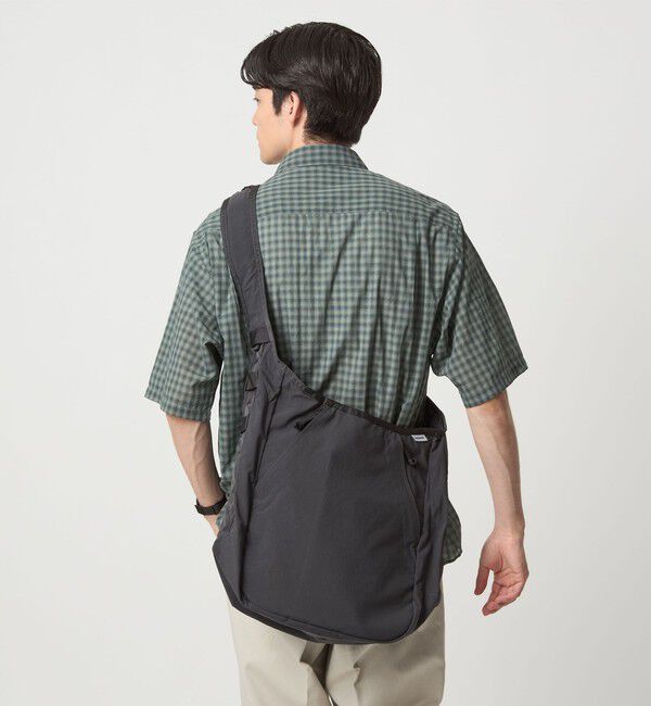 UNITED ARROWS green label relaxing「＜BRIEFING＞HOBO BAG TALL ショルダーバッグ」|ショルダー・メッセンジャー|DK.GRAY