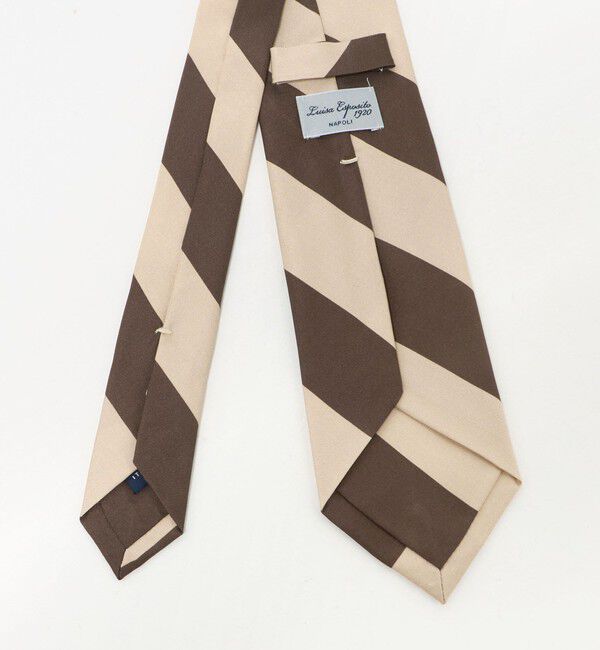 UNITED ARROWS green label relaxing「＜Luisa Esposito＞8.0cm スタンプ ストライプ1 ネクタイ」|ネクタイ・蝶ネクタイ|