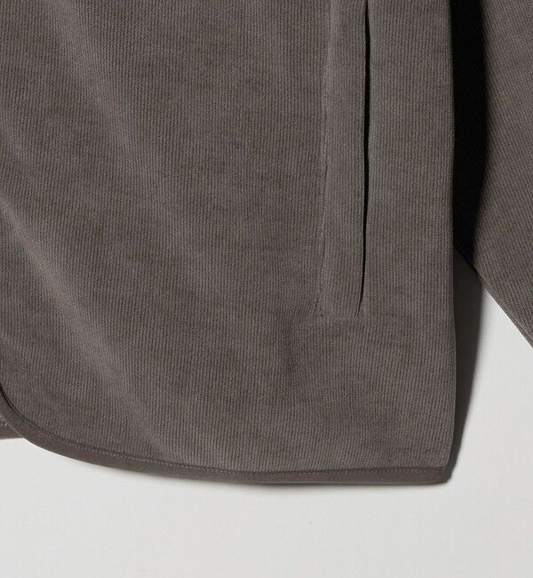 UNITED ARROWS green label relaxing「カット コール ボア ブルゾン」|カーディガン|