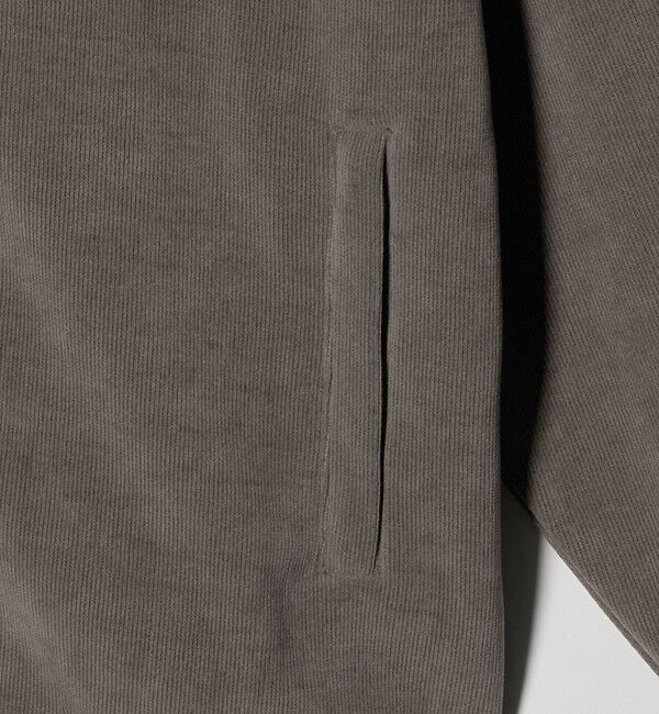 UNITED ARROWS green label relaxing「カット コール ボア ブルゾン」|カーディガン|