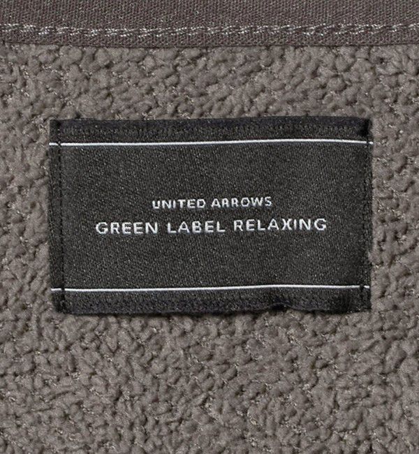 UNITED ARROWS green label relaxing「カット コール ボア ブルゾン」|カーディガン|