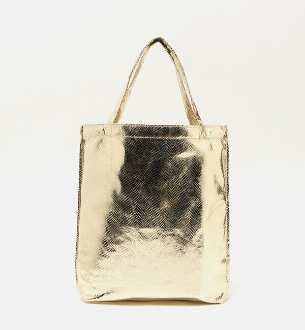 UNITED ARROWS green label relaxing「【別注】＜BINDU＞メタリック トートバッグ」|トートバッグ|