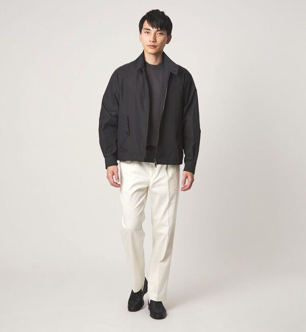 UNITED ARROWS green label relaxing「コットン ポリウレタン 1アウトプリーツ チノパンツ スラックス」|スラックス|