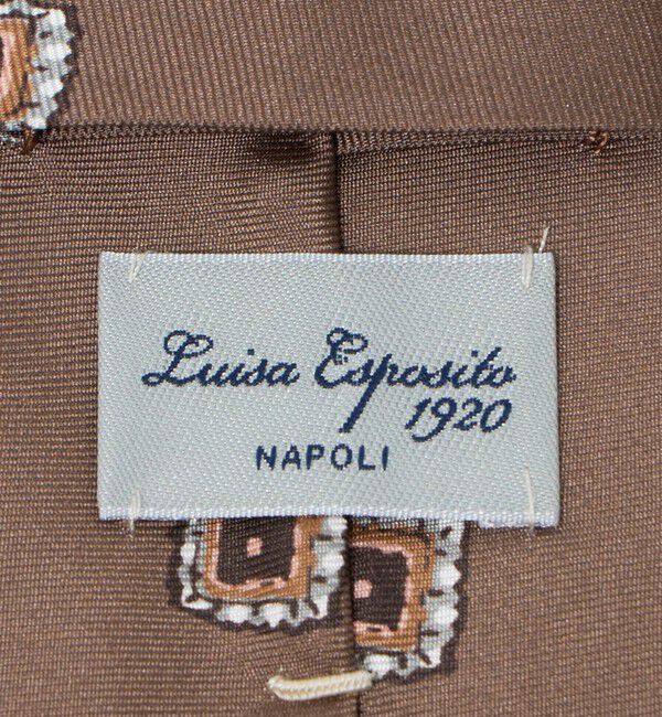 UNITED ARROWS green label relaxing「＜Luisa Esposito＞8.0cm スタンプ コモン1 ネクタイ」|ネクタイ・蝶ネクタイ|