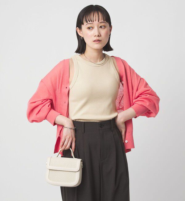 UNITED ARROWS green label relaxing「アメリカン スリーブ タンクトップ 抗菌」|タンクトップ|BEIGE