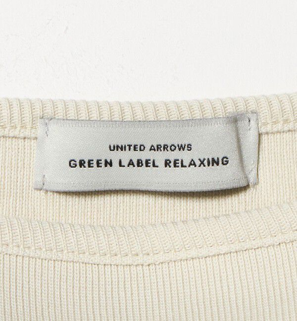 UNITED ARROWS green label relaxing「デコルテ フライス タンクトップ 抗菌」|タンクトップ|