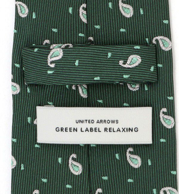 UNITED ARROWS green label relaxing「GLR シルク1 8.0cm ペイズリー ネクタイ」|ネクタイ・蝶ネクタイ|