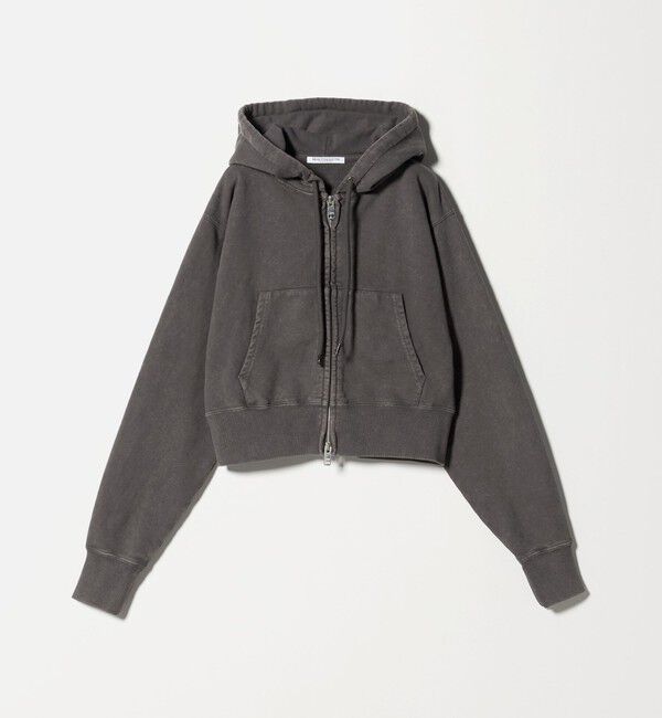 BEAUTY&YOUTH UNITED ARROWS「コットン ショートフロントジップパーカー」|カーディガン|