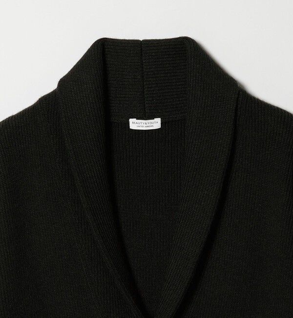BEAUTY&YOUTH UNITED ARROWS「【WEB限定 WARDROBE SMART】ウォッシャブル ショールカラー カーディガン」|カーディガン|