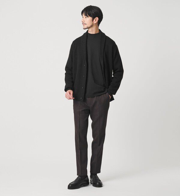 BEAUTY&YOUTH UNITED ARROWS「【WEB限定 WARDROBE SMART】ウォッシャブル ショールカラー カーディガン」|カーディガン|