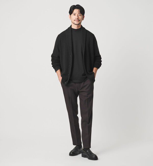 BEAUTY&YOUTH UNITED ARROWS「【WEB限定 WARDROBE SMART】ウォッシャブル ショールカラー カーディガン」|カーディガン|