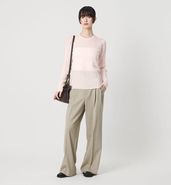 BEAUTY&YOUTH UNITED ARROWS「ランダムリブ ニットプルオーバー ウォッシャブル」|ニット・セーター|