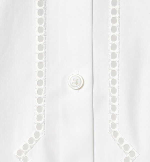 BEAUTY&YOUTH UNITED ARROWS「エンブロイダリーカラー シャツ」|シャツ・ブラウス|