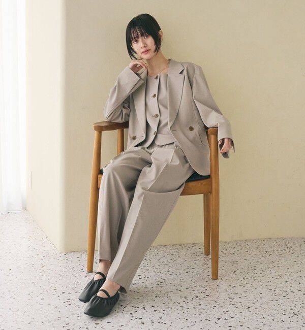 BEAUTY&YOUTH UNITED ARROWS「ギャザー バレエシューズ」|バレエシューズ|