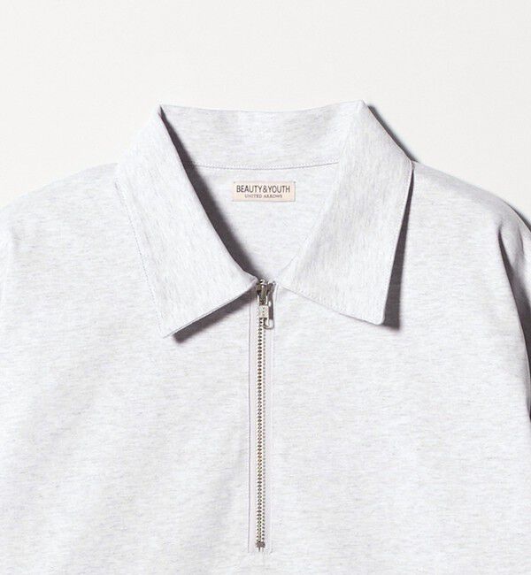 BEAUTY&YOUTH UNITED ARROWS「DENCE コットン ジップ ポロカットソー」|Tシャツ・カットソー|