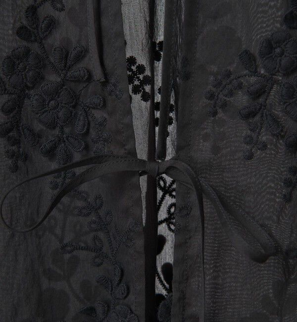 BEAUTY&YOUTH UNITED ARROWS「セルロースナイロン エンブロイダリーシャツ 2WAY」|シャツ・ブラウス|