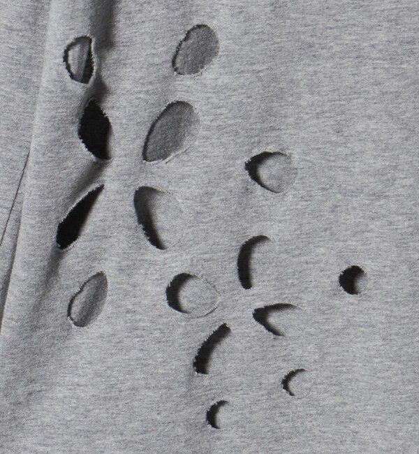 ATTISESSION「＜ATTISESSION＞フラワーモチーフ ホール ロングスリーブ Tシャツ」|Tシャツ・カットソー|