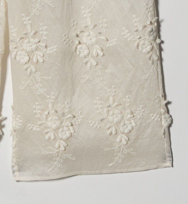 BEAUTY&YOUTH UNITED ARROWS「セルロースナイロン エンブロイダリー イージーパンツ」|その他|