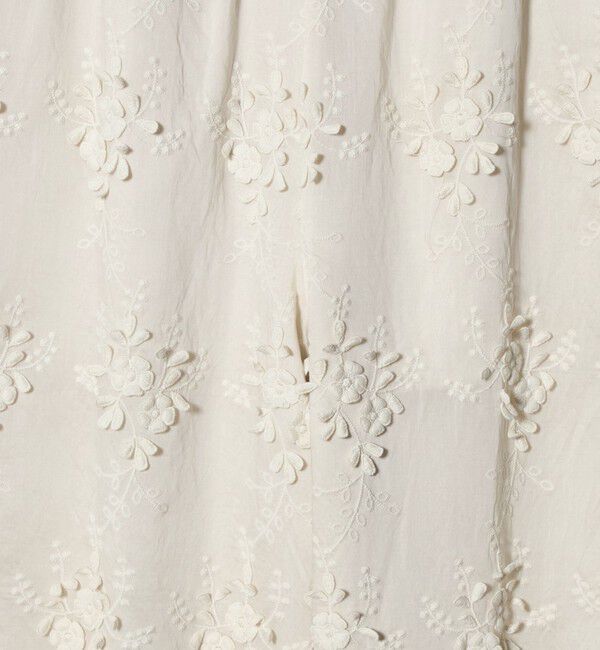 BEAUTY&YOUTH UNITED ARROWS「セルロースナイロン エンブロイダリー イージーパンツ」|その他|