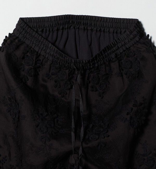 BEAUTY&YOUTH UNITED ARROWS「セルロースナイロン エンブロイダリー イージーパンツ」|その他|