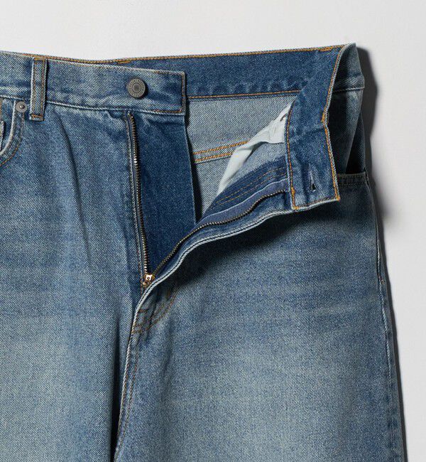 BEAUTY&YOUTH UNITED ARROWS「ワイド ルーズ デニムパンツ」|デニム|