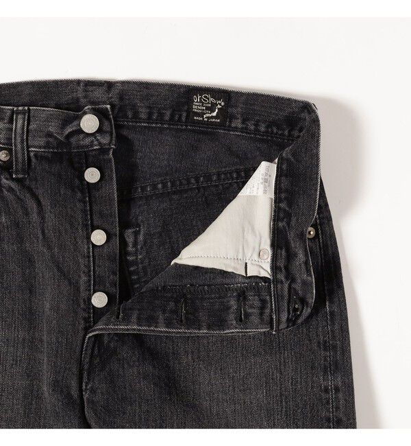BEAMSBOY「【別注】orSlow /BLACK DENIM D105」|チノ|