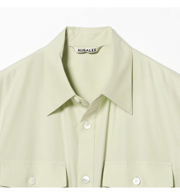 Demi-Luxe BEAMS 「AURALEE / WASHED FINX TWILL SHIRT DRESS」|ワンピース|