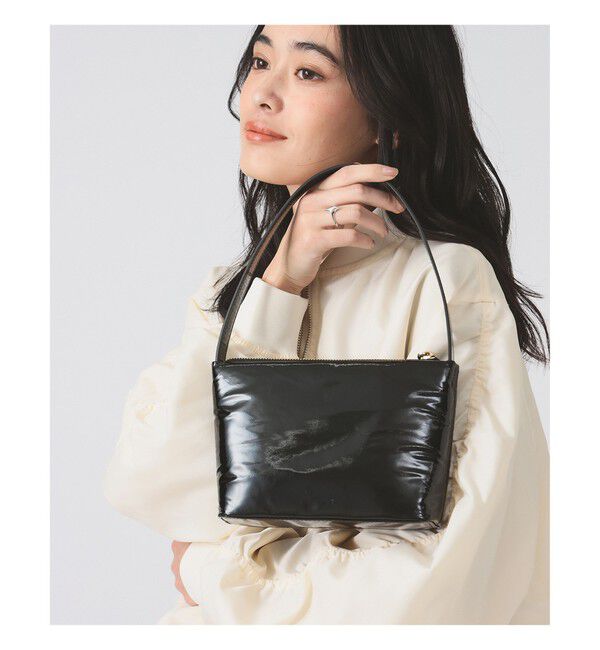 Ray BEAMS 「【WEB限定】Hashibami / ワンハンドル バッグ」|ハンドバッグ|BLACK