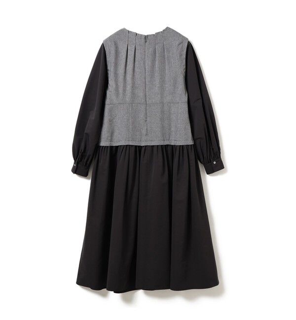 Ray BEAMS 「RBS / 異素材 キリカエ ワンピース」|ワンピース|