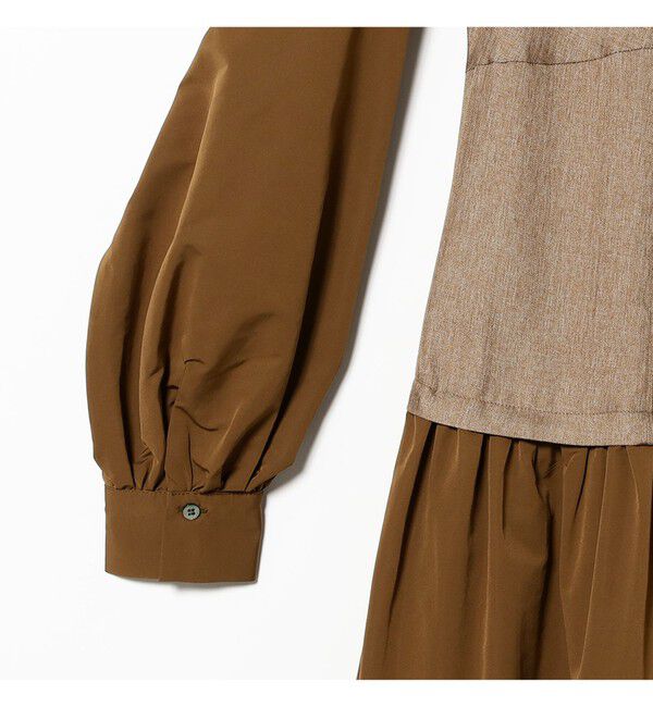 Ray BEAMS 「RBS / 異素材 キリカエ ワンピース」|ワンピース|