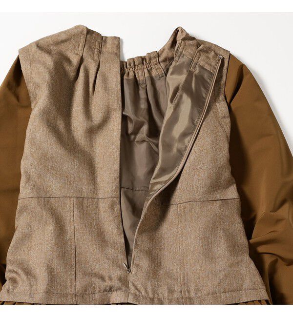 Ray BEAMS 「RBS / 異素材 キリカエ ワンピース」|ワンピース|