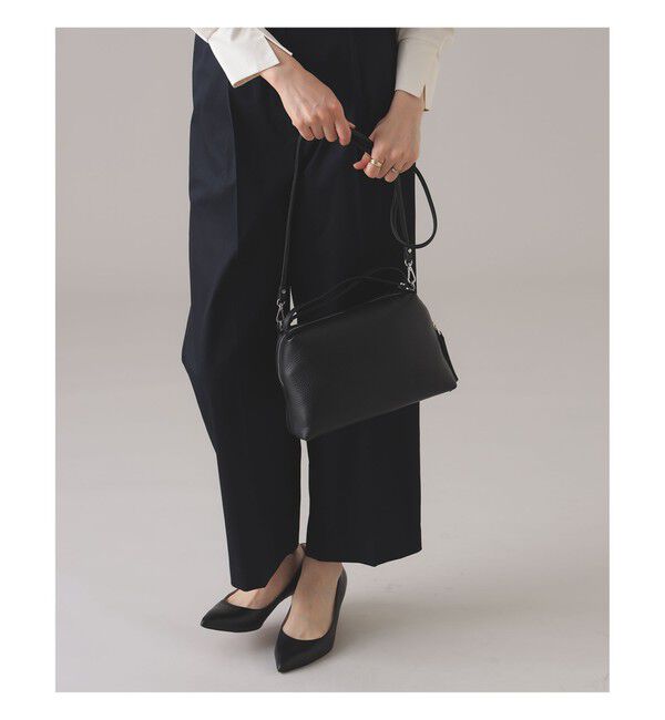 Demi-Luxe BEAMS 「GIANNI CHIARINI / ALIFA レザーショルダーバッグ M」|トートバッグ|