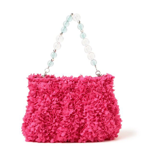 Ray BEAMS 「ｷｬｾfroufrouBsp」|パーティーバッグ|PINK