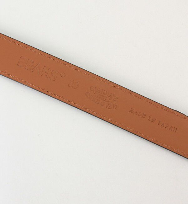 BEAMS PLUS「Cordovan Belt」|ベルト|